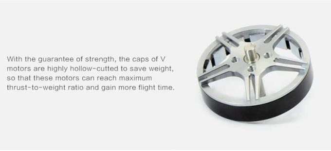 Aerial Heavy Lift Drone Motors 300KV High Efficiency Brushless Motor 4