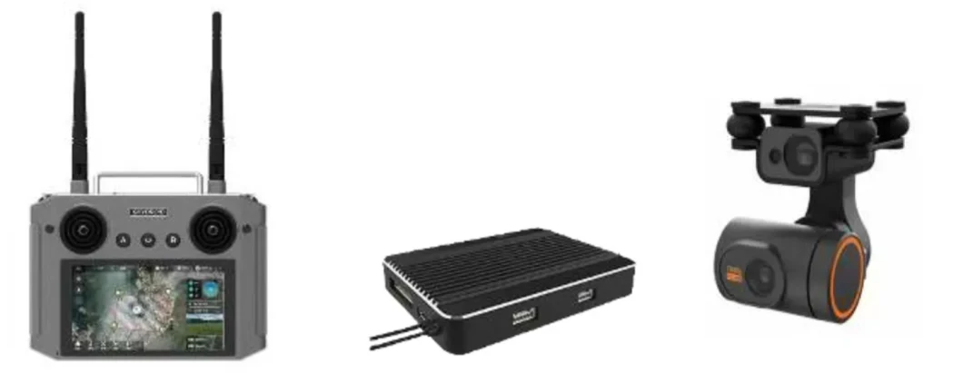 MYUAV Mtow 50kg Tethered Drone Powered By Tether Power Station Large Load Drone 3