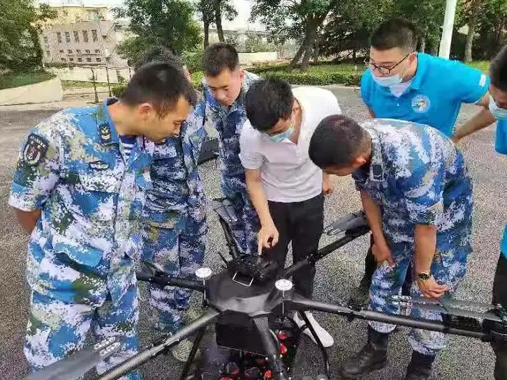 MYUAV Mtow 50kg Tethered Drone Powered By Tether Power Station Large Load Drone 4