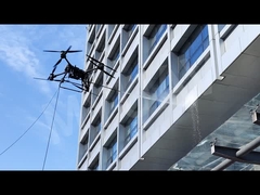 DJI FlyCart 30 50m high  Building cleaning  Tethered drone system