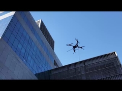 DJI FlyCart 30 high  Building cleaning  Tethered drone system