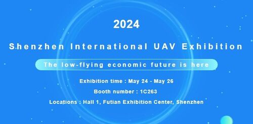 Latest company news about Invitation to the Myuav Technology Tethered drone exhibition