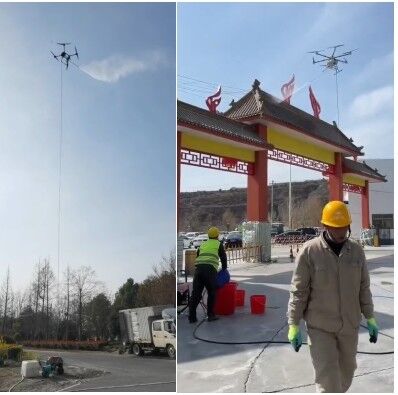 Latest company news about MYUAV Water Cleaning Tethered Drone System