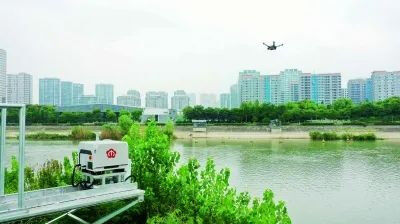 Latest company news about Nanjing Metro in Jiangsu Province for the first time to apply the drone intelligent inspection of the metro protected area scene