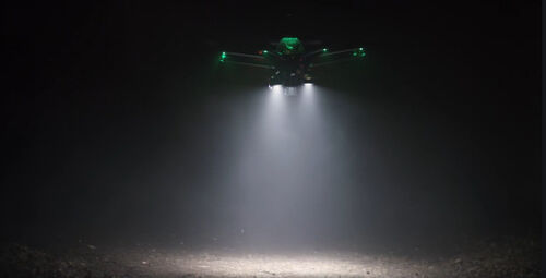 Latest company news about DJI FlyCart30M Lighting, DJI FC30, 50-350m, MYUAV Tethered Drone Solutions