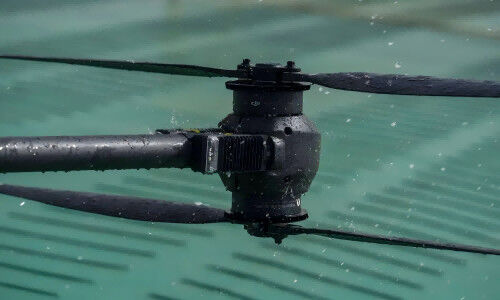 Latest company news about Should DJI FC30 tethered drones be rain proof? | DJI FlyCart 30 tethered drone by MYUAV max. Flight height 240m