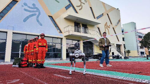 Latest company news about Drone and Robot Fire Simulation Exercise