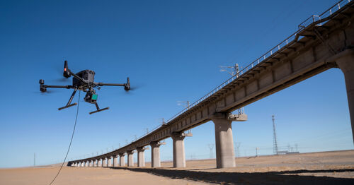 Latest company news about MYUAV Bridge Inspection Drone Tethered System
