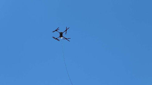 Latest company news about MYUAV FC30S Tethered Lighting Drone plays a key role in rescue operations