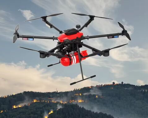 Latest company news about Drone-Tethered Firefighting Bucket Improve Rescue Efficiency