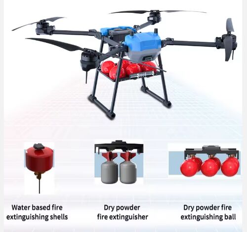 Latest company news about MYUAV tethered fire extinguishing bomb: suitable for forests/high-rise buildings/multiple scenarios, breaking through traditional fire extinguishing pain points