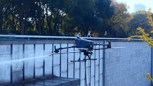Latest company news about Breakthrough: MYUAV M400X Drone Revolutionizes Autonomous High-altitude Cleaning